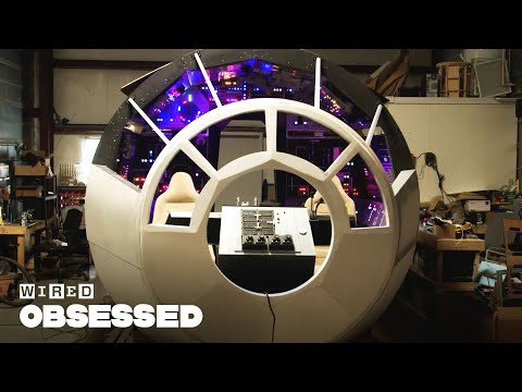 Full-Size Millennium Falcon Cockpit Built In A Garage | Obsessed | WIRED - UCftwRNsjfRo08xYE31tkiyw