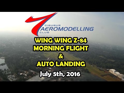 Wing Wing Z-84 - Morning Flight & Auto Landing - UCXDPCm6CxZ3GzSrx2VDSMJw