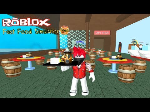 Roblox Fast Food Simulator จำลองการ กวาดพน ดดสวมและ - roblox demoville codes