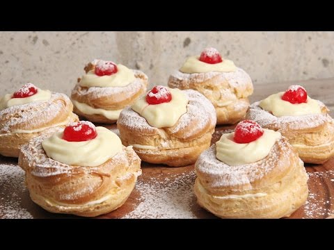 Zeppole San Giuseppe Recipe | Episode 1146 - UCNbngWUqL2eqRw12yAwcICg