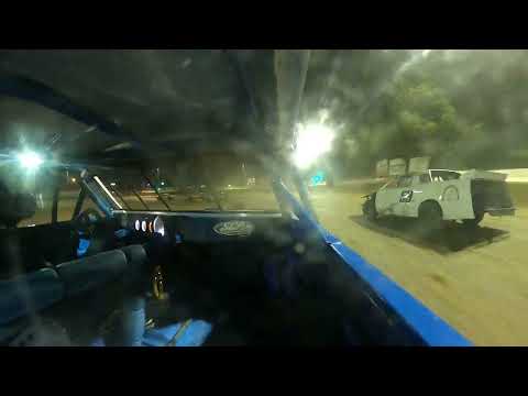 In car cam of Oscar Frey at Highland Speedway 8-13-22 _(S.S) - dirt track racing video image