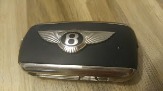 Cambiare batteria chiave Bentley Continental Gt