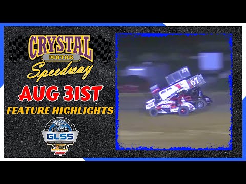 GLSS 2025 Season Finale @ Crystal Feature Highlights 8/31/2025 - dirt track racing video image