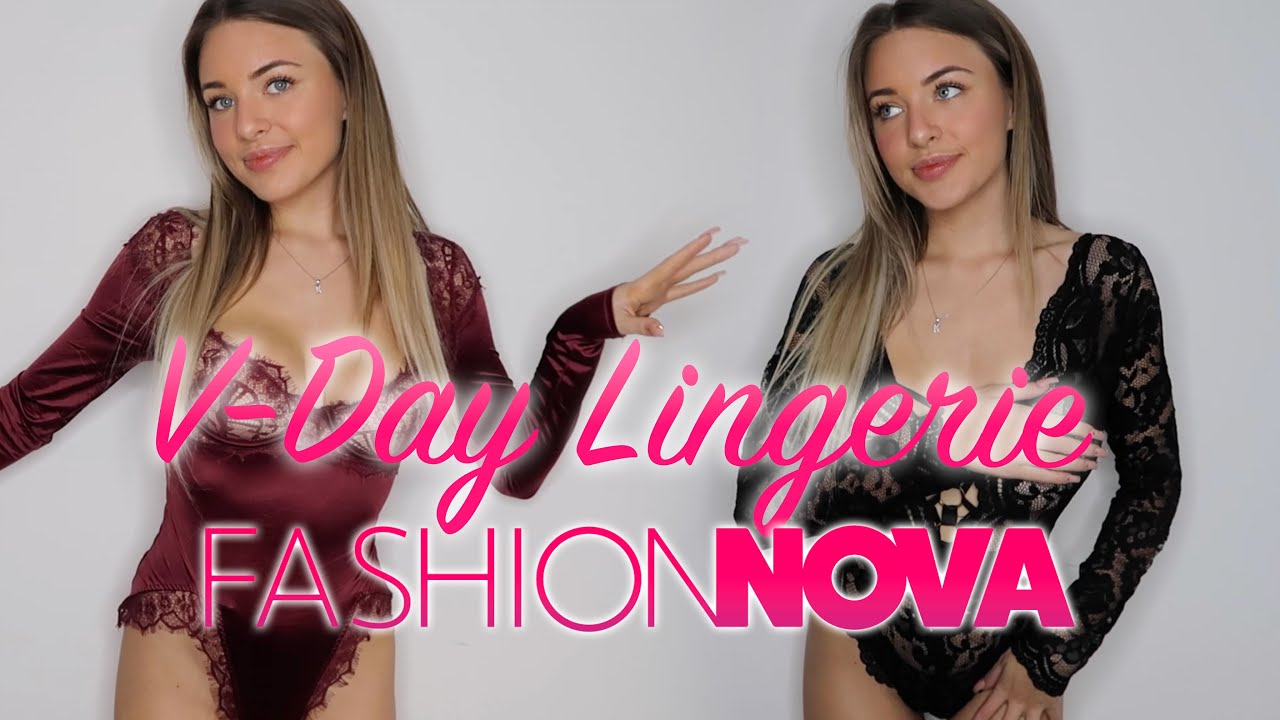 sexiest LINGERIE under $20 with Fashion nova + Kendra Rowe