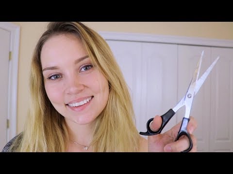 ASMR Relaxing Haircut ♥ Shampoo & Condition, Scalp Massage, Tingles - UCikebqFWoT3QC9axUbXCPYw