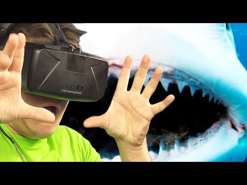 VIRTUAL REALITY SHARK ATTACK! (Oculus Rift Funny Moments) - UC0DZmkupLYwc0yDsfocLh0A