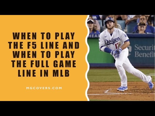 What Does F5 Mean In Baseball Betting?