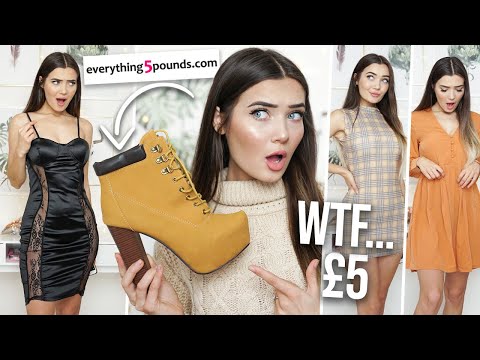 Trying £5 Clothing From Everything5Pounds.com... Is It a Scam!? - UCBKFH7bU2ebvO68FtuGjyyw