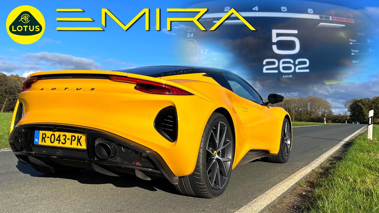 Lotus Emira V6 | 100-200 Acceleration & SOUND by AutoTopNL