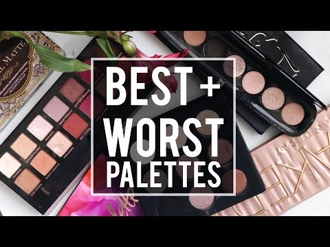 5 BEST + 5 WORST: EYESHADOW PALETTES | WHAT'S HOT OR NOT?! |JamiePaigeBeauty - UCzqyss12CyV4jZtrhpksF4Q