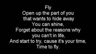 Hillary Duff - Fly with lyrics