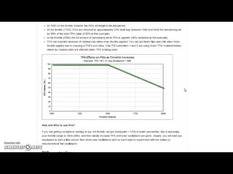 Tuning Throttle PID Attenuation on Cleanflight - UCX3eufnI7A2I7IkKHZn8KSQ