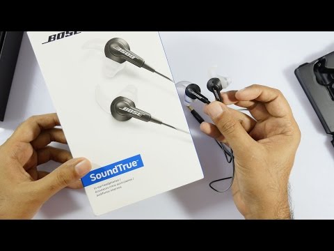 Bose SoundTrue in-ear Headphone Unboxing - UCO2WJZKQoDW4Te6NHx4KfTg