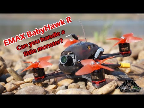 Emax BabyHawk R Racing Edition LOS Flight Testing on 3S Battery - UCsFctXdFnbeoKpLefdEloEQ