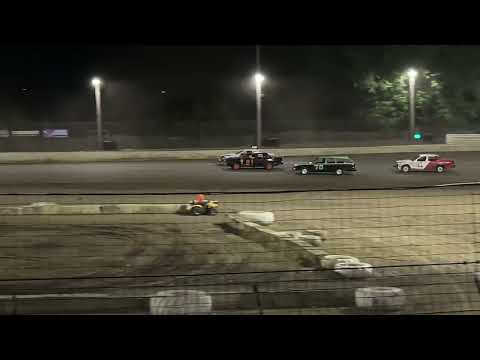 Spectator Feature Race 3 (leader spins,1-2) Friday 5-31-2024 Season Opener at Sycamore Speedway - dirt track racing video image