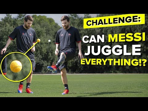 LIONEL MESSI JUGGLING CHALLENGE | testing Messi's skills - UC5SQGzkWyQSW_fe-URgq7xw