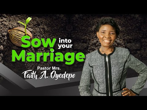 Sow Into Your Marriage