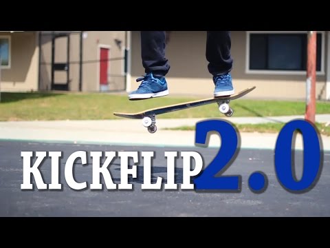HOW TO KICKFLIP THE EASIEST WAY TUTORIAL 2.0 - UC9PgszLOAWhQC6orYejcJlw