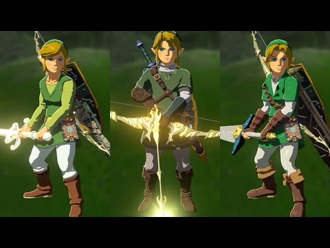 The Legend of Zelda: Breath of the Wild - All amiibo Exclusive Weapons & Armor Sets! - UC0sz9oH82o3dJSKSO9mle0g