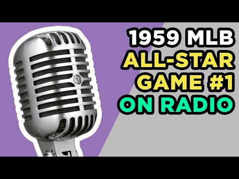 1959 MLB All-Star Game - Radio Broadcast video clip