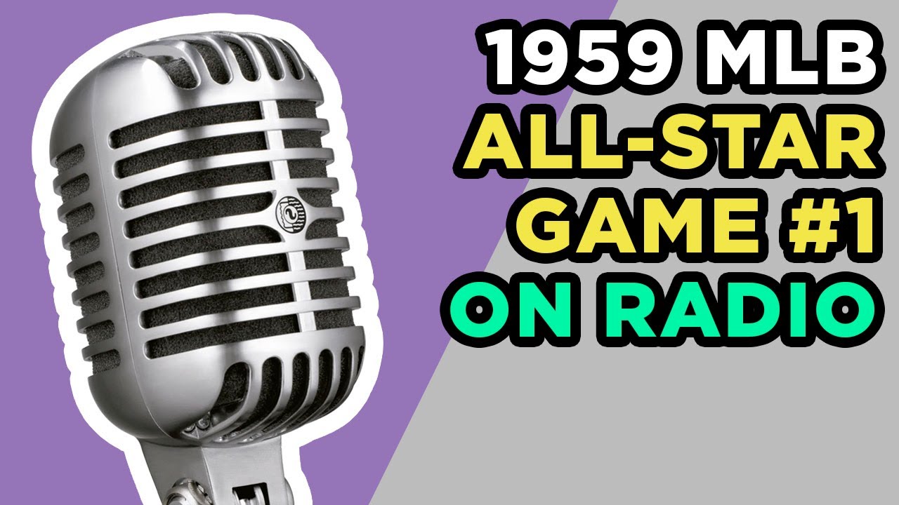 1959 MLB All-Star Game - Radio Broadcast video clip