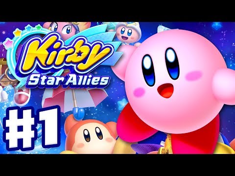 Kirby Star Allies - Gameplay Walkthrough Part 1 - Dream Land 100%! (Nintendo Switch) - UCzNhowpzT4AwyIW7Unk_B5Q
