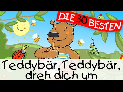 🏞️ Teddybär Teddybär dreh dich um - Bewegungslieder zum Mitsingen || Kinderlieder