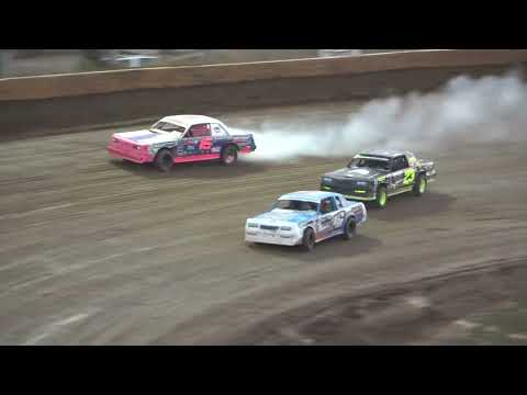 Legendary 100 Championship Night Pure Stock Feature – Cedar Lake Speedway 09/15/2023 - dirt track racing video image