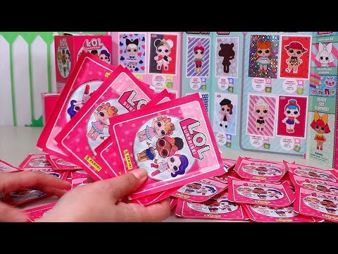 My Trick to Complete LOL Surprise Panini Sticker Book | Toys and Dolls Fun for Kids | SWTAD - UCGcltwAa9xthAVTMF2ZrRYg
