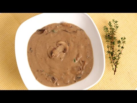 Homemade Cream of Mushroom Soup Recipe - Laura Vitale - Laura in the Kitchen Episode 825 - UCNbngWUqL2eqRw12yAwcICg