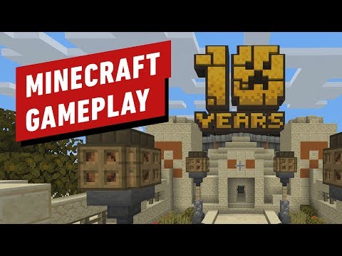 Minecraft 10 Year Anniversary Map Exploration Gameplay - UCKy1dAqELo0zrOtPkf0eTMw