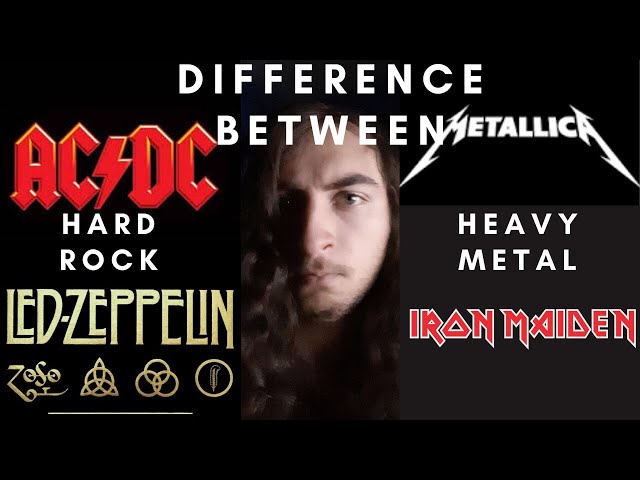 What is the Difference Between Rock Music and Heavy Metal?