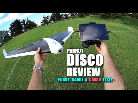 PARROT DISCO Review - [Flight/Crash/Range Test!, Pros & Cons] - UCVQWy-DTLpRqnuA17WZkjRQ