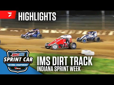 𝑯𝑰𝑮𝑯𝑳𝑰𝑮𝑯𝑻𝑺: USAC AMSOIL National Sprint Cars | The Dirt Track at IMS | July 24, 2025 - dirt track racing video image