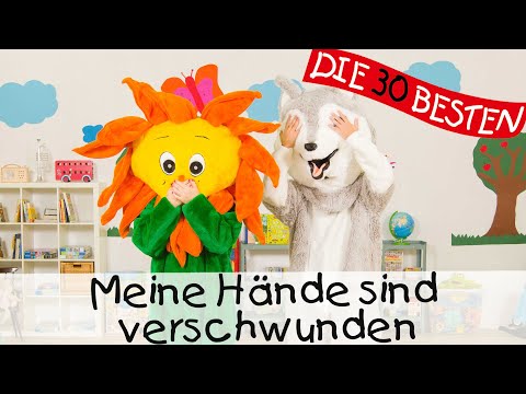 🇩🇪 Meine Hände sind verschwunden - Singen, Tanzen und Bewegen || Kinderlieder 👋