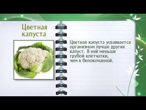 Кулинарная энциклопедия - Цветная капуста - UC7XBjhXnmmXFsxmnys9PmDQ