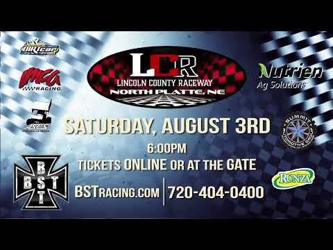 Midget Mayhem Under the Lights: August 3rd Spectacular at Lincoln County – Teaser BST Racing! - dirt track racing video image