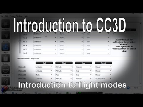 Introduction to CC3D -  Flight mode overview (rate, attitude, acro+ rattitude etc) - UCp1vASX-fg959vRc1xowqpw