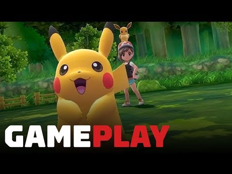 35 Minutes of New Pokemon: Let's Go, Pikachu! Gameplay - Nintendo Treehouse Live - UCKy1dAqELo0zrOtPkf0eTMw