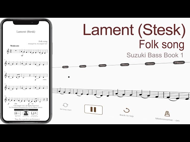 Violin Sheet Music for Folk Songs