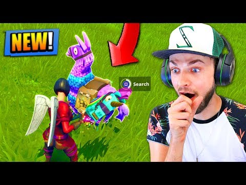 NEW RAREST CHEST *FOUND* in Fortnite: Battle Royale! (LLAMA LOOT) - UCYVinkwSX7szARULgYpvhLw