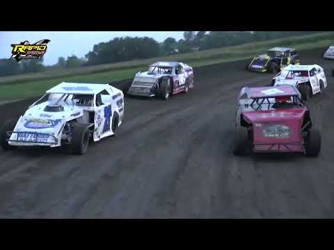 B-Modified | Rapid Speedway | 7-23-2021 - dirt track racing video image