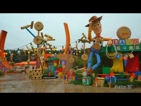 [HD] Empty Toy Story Land walk-through at Hong Kong Disneyland 2016 - UCbDGvfJHf0r_WjS9voB8POA