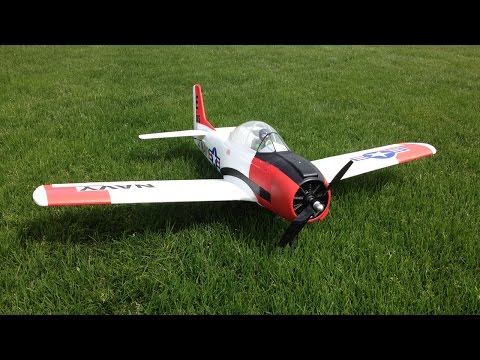 A Windy Evening Flight with a Parkzone T-28 Trojan RC Plane - UCJ5YzMVKEcFBUk1llIAqK3A