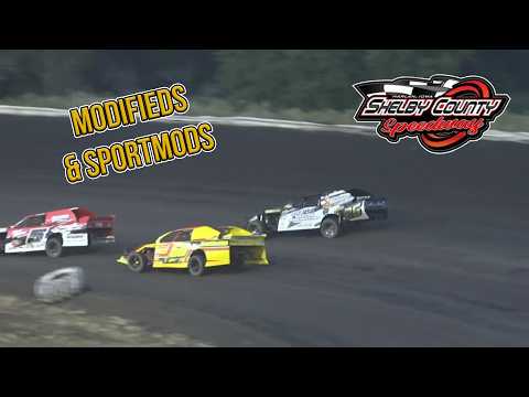 SportMod &amp; Modified | Shelby County Speedway | 6-20-2020 - dirt track racing video image