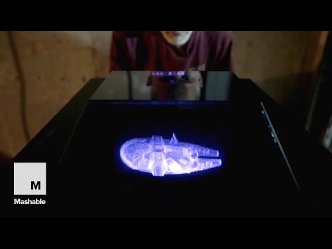 Holographic 3D Projection Device ‘Voxiebox’ Showcases Futuristic Display Tech | Mashable - UCL8Nxsa1LB9DrMTHtt3IKiw