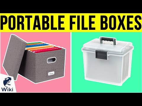 10 Best Portable File Boxes 2019 - UCXAHpX2xDhmjqtA-ANgsGmw