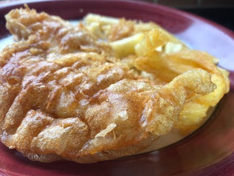 HOMEMADE FISH AND CHIPS (with a top secret fish batter recipe!!)