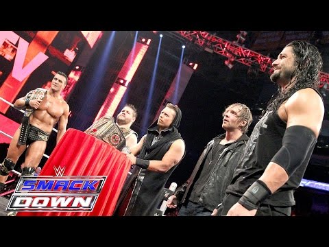 "Miz TV" with guests Reigns, Ambrose, Del Rio & Owens: SmackDown, Nov. 19, 2015 - UCJ5v_MCY6GNUBTO8-D3XoAg