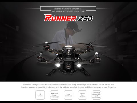 Walkera Runner 250 Size Racing Quadcopter Drone Racer Unboxing & Flight Test - UC7KPTzeHbgsLXqX0XKbmy2Q
